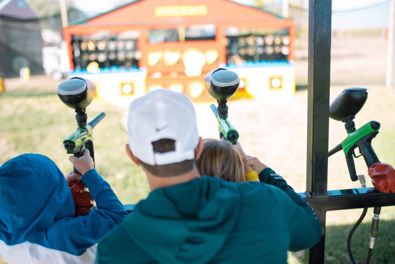 Paintball Shooting Gallery Anderson Farms