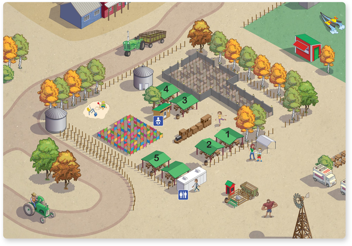 pavilion map